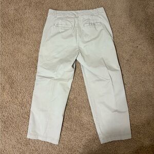 GAP Light Beige/Off-White Chino Pants